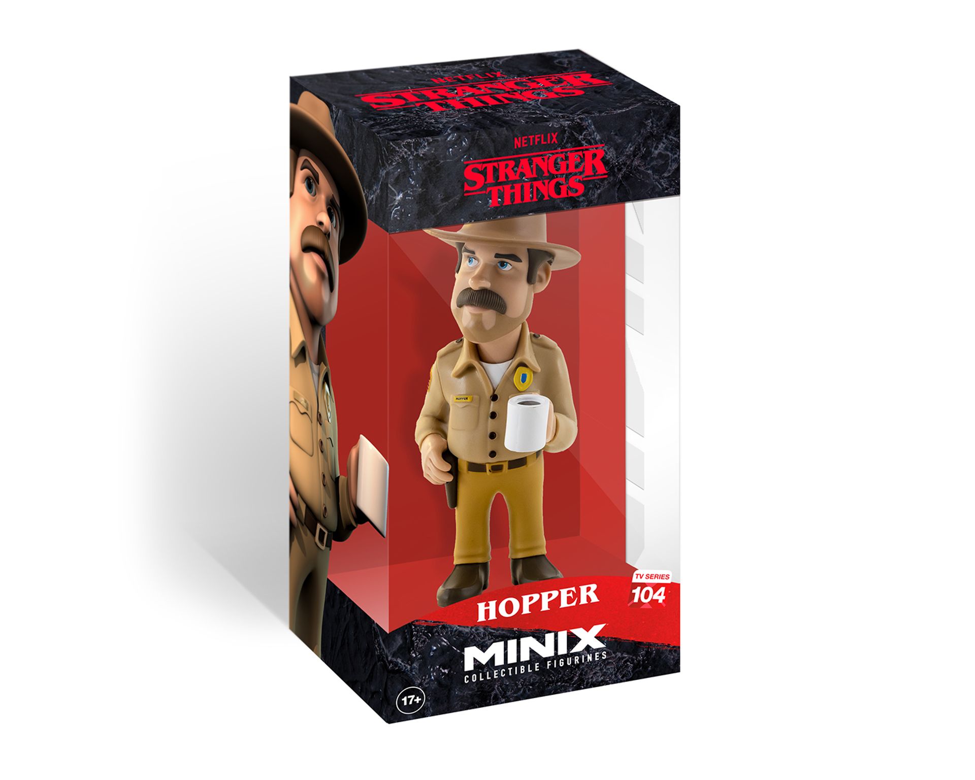 Minix - Netflix - Stranger Things - Hopper - Figurine 12cm