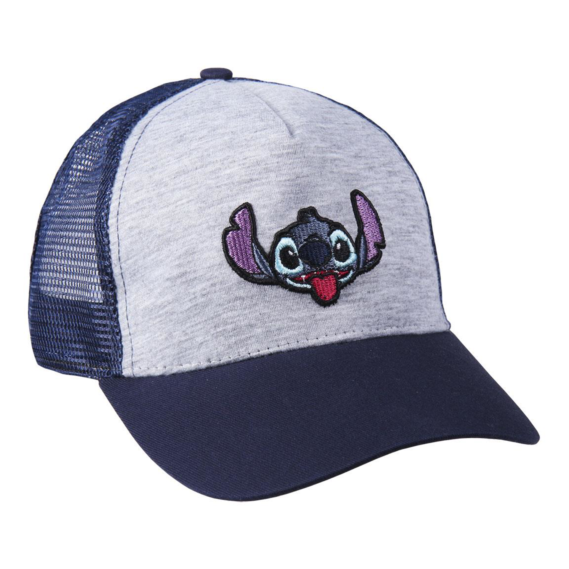 Lilo & Stitch - Casquette de baseball à broderie noire et blanch