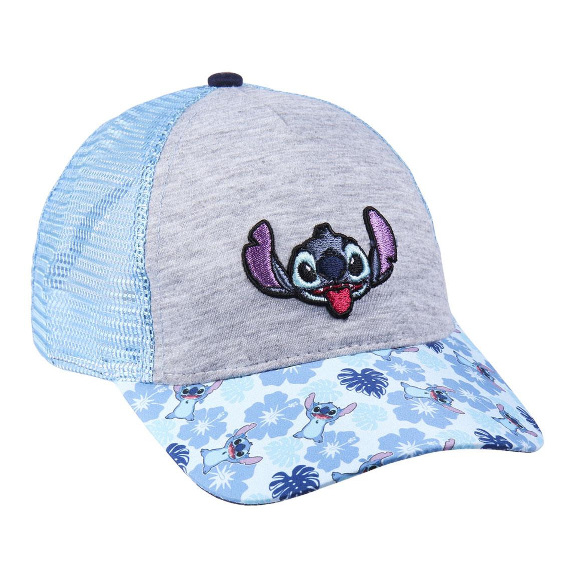 Lilo & Stitch - Casquette à broderie Stitch bleue