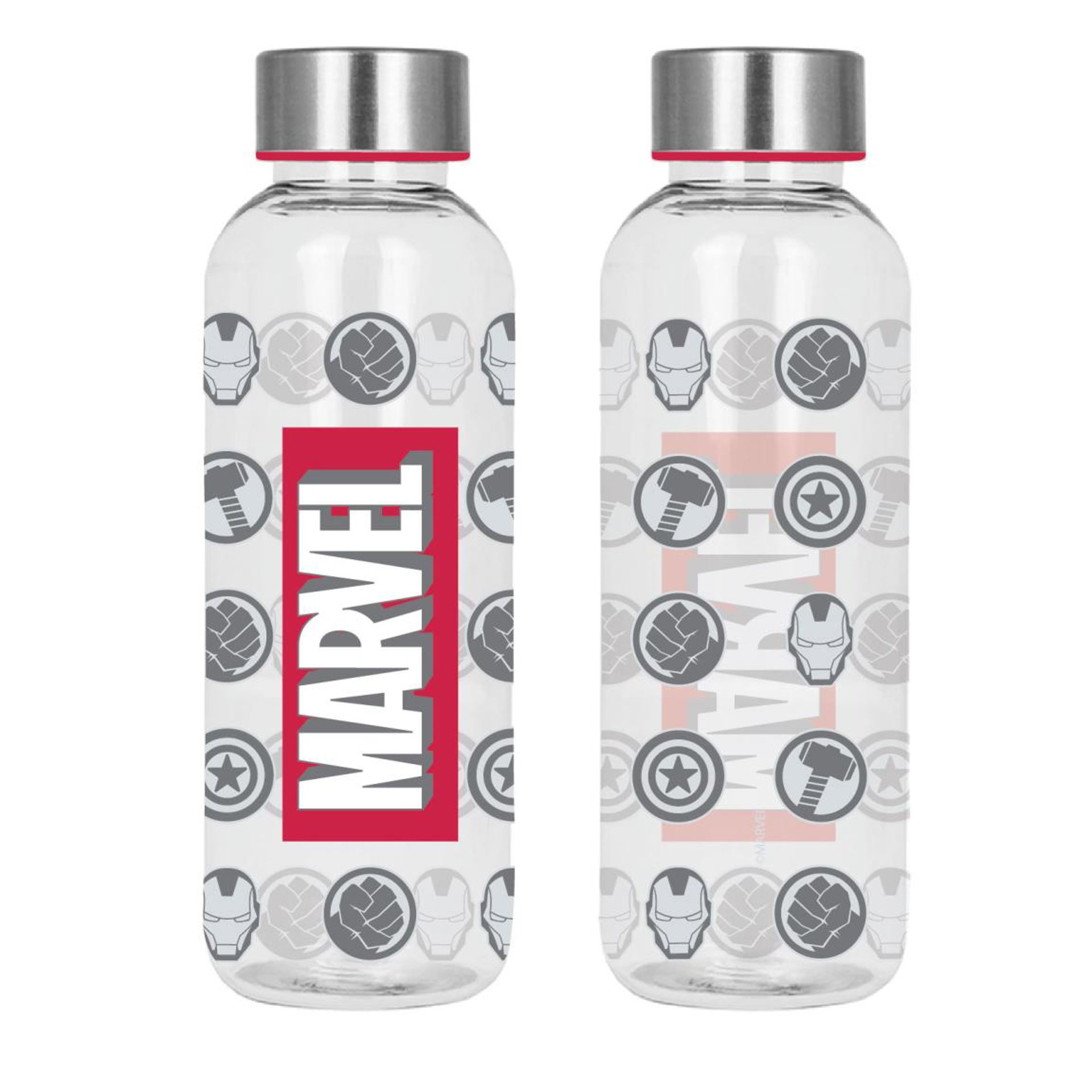 Marvel - Bouteille d\'eau en Tritan Logo de Marvel et des Avenger