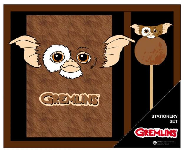 Gremlins set papeterie