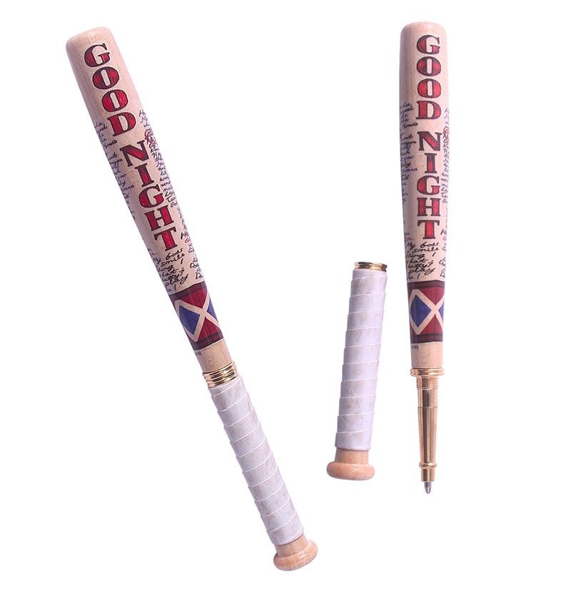 DC Comics - Harley Quinn Baseball Bat Pen and Bookmark