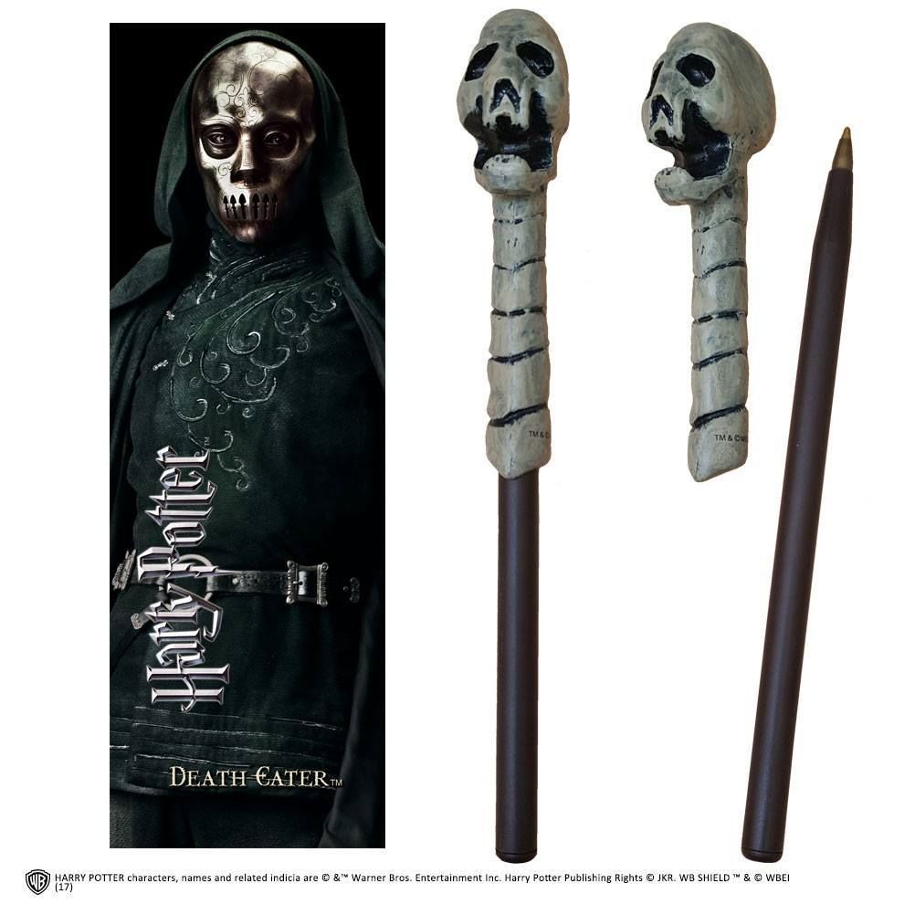 Harry Potter - Stylo Baguette & Marque-Page Mangemort