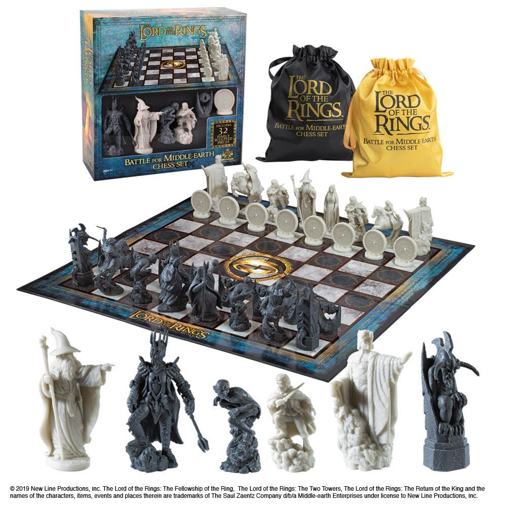 The Lord of the Rings - Battle for the Middle Earth Chess Set