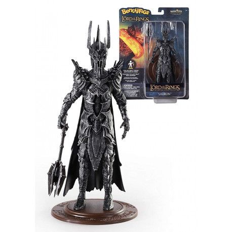 Noble Collections Le Seigneur des Anneaux Sauron Bendyfig