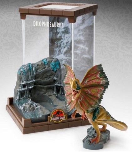 JURASSIC PARK - Dilophosaurus - Figurine Créature 10 x 10 x 17cm