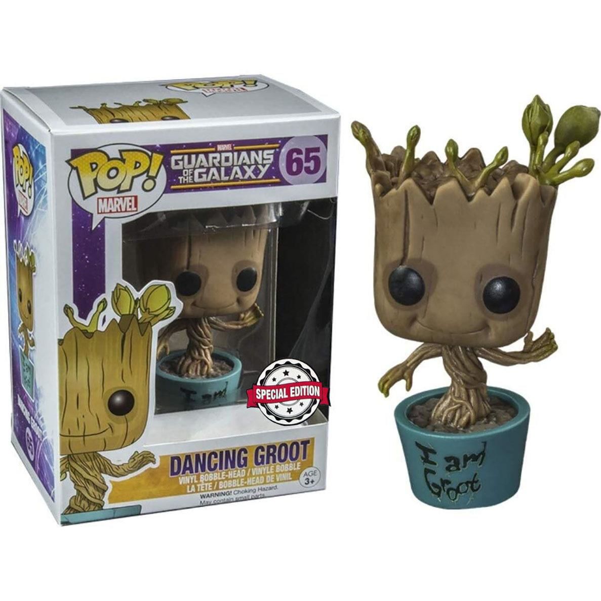 Funko Pop! Marvel: Gardians of the Galaxy - Dancing Groot US Exc