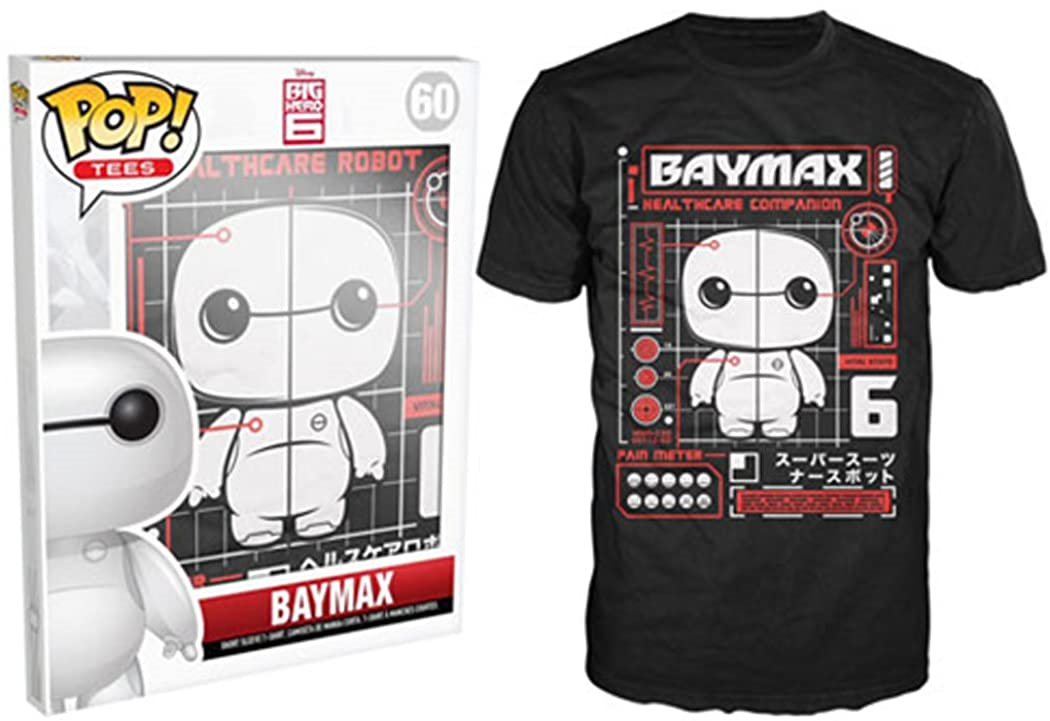 Funko Pop! Tees : Big Hero 6 Baymax Tech - XXL