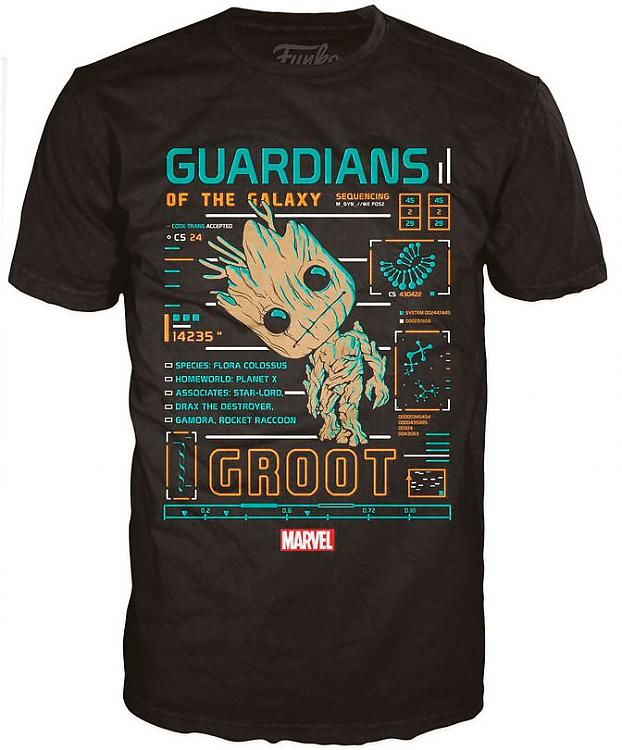 Funko Pop! Tees : Gardians of the Galaxy Groot - XS
