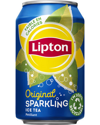 Lipton ice tea Original Sparkling Canettes 33cl