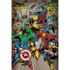 Marvel - Maxi Poster Here Come The Heroes