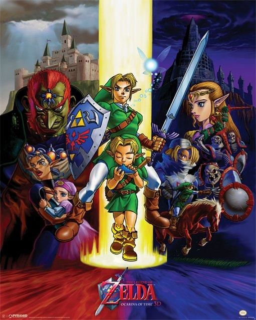 The Legend of Zelda - Mini Poster Ocarina Of Time