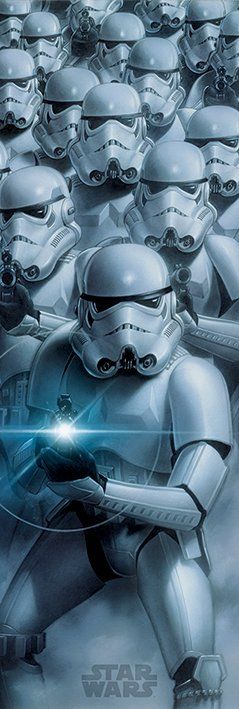 Star Wars - Poster de porte Stormtroopers