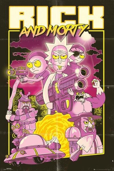 Rick & Morty - Maxi Poster Action Movie