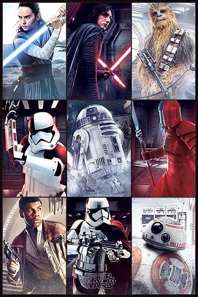 Star Wars - The Last Jedi Characters Maxi Poster