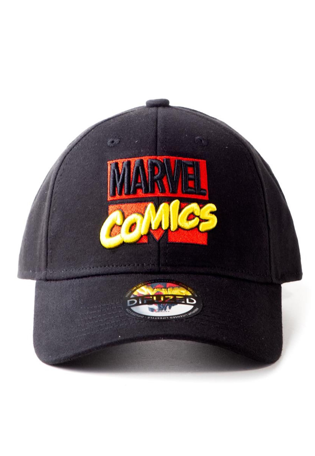 Marvel - Casquette ajustable avec logo brodé classique rétro de