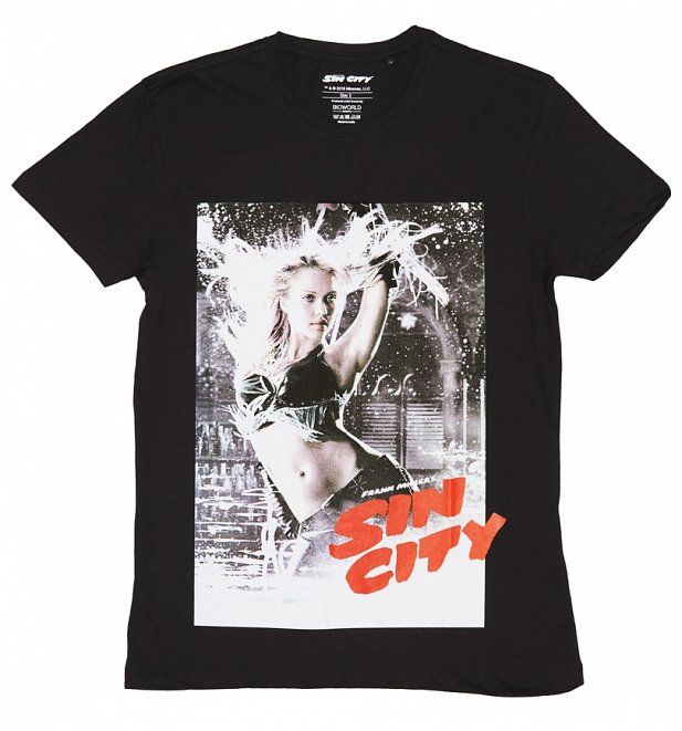 Sin City - Nancy Callahan Black T-Shirt - S