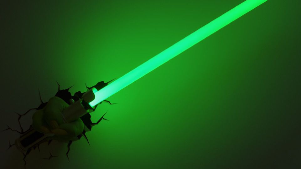 Star Wars 3D Light FX Yoda Light Saber