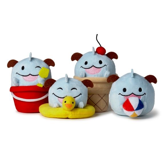 League of Legend Summer Poro Mini Plush 4-Pack