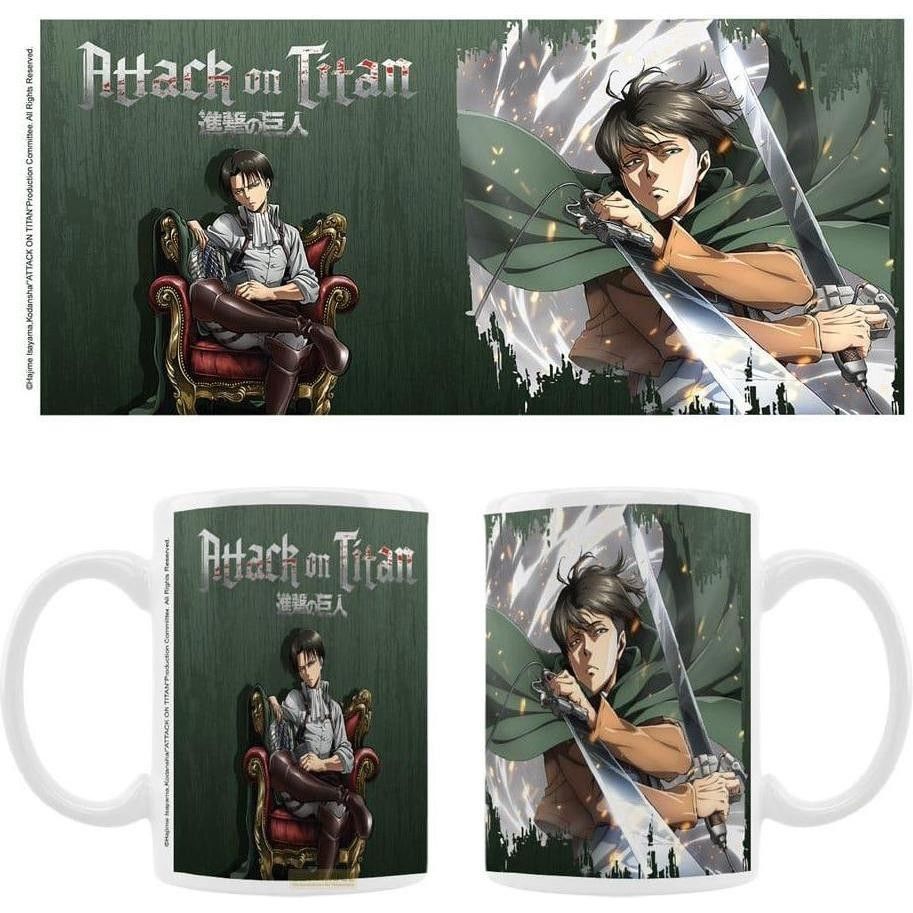 Sakami Attack on Titan Tasse Céramique Levi