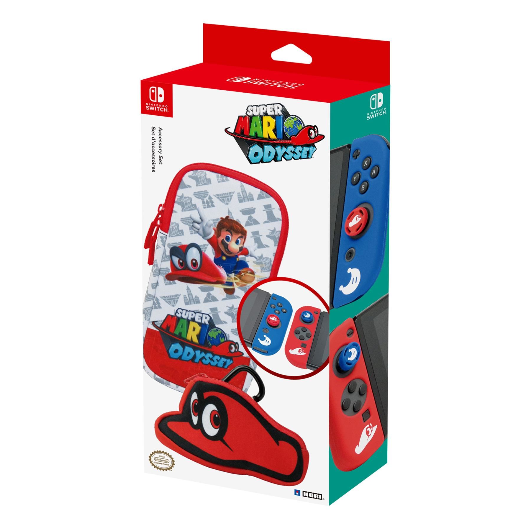 HORI - Nintendo Switch Starter Kit Super Mario Odyssey Edition