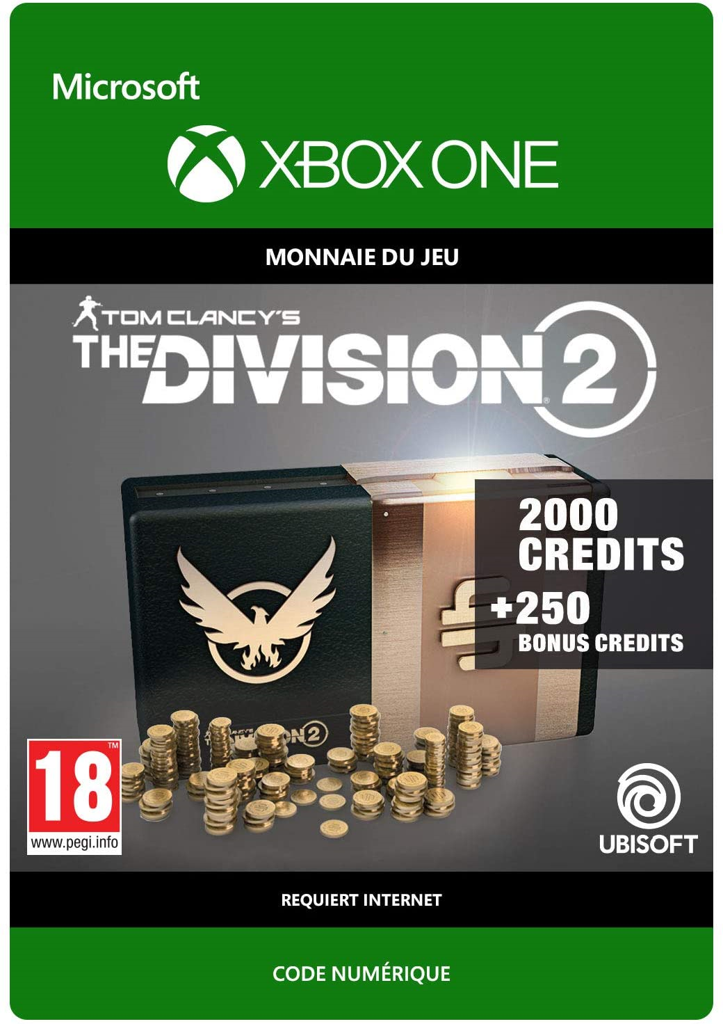 Tom Clancy\'s The Division 2 - 2250 Premium Credits Pack