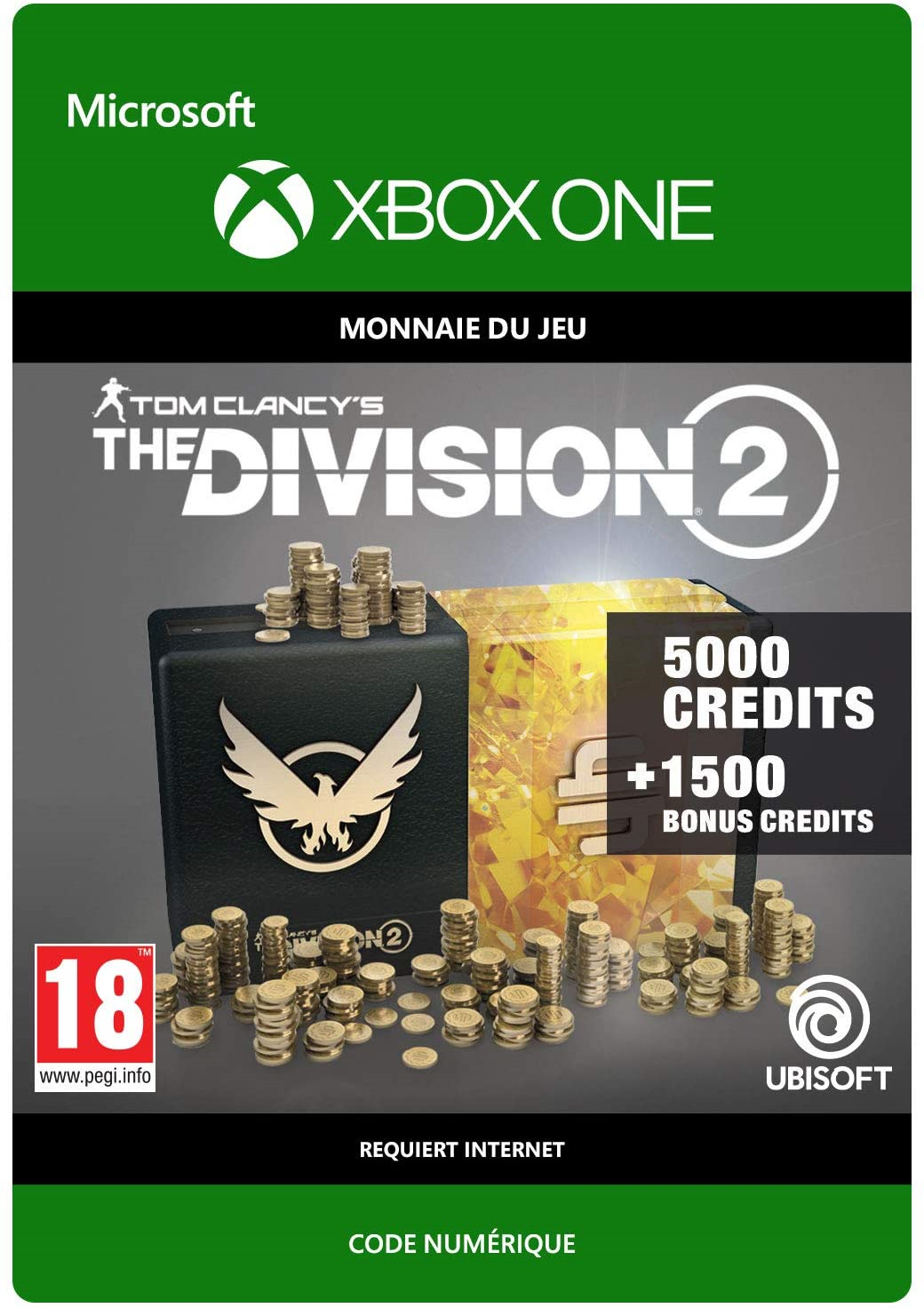 Tom Clancy\'s The Division 2 - 6500 Premium Credits Pack
