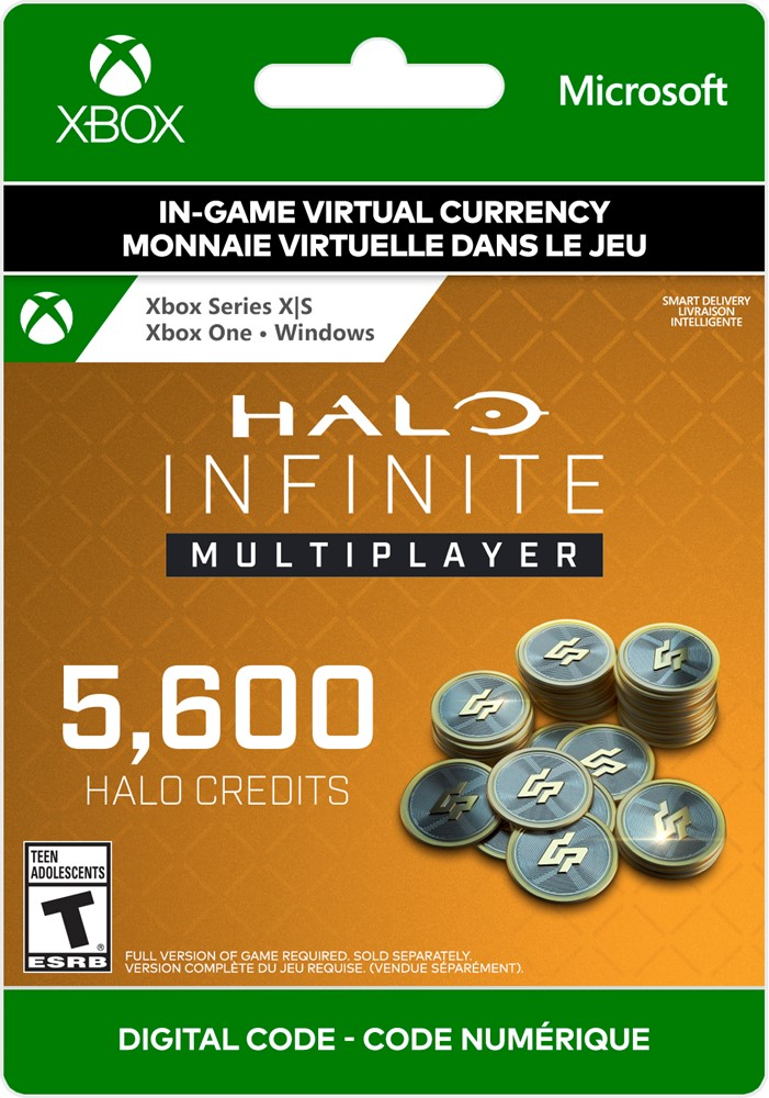 Halo Infinite: 5000 Halo Credits +600 Bonus