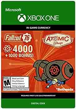 Fallout 76: 4000 (+1000 Bonus) Atoms