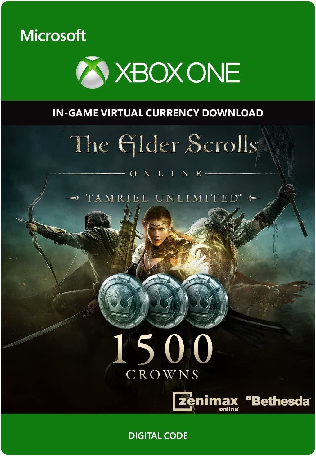The Elder Scrolls Online: Tamriel Unlimited Edition: 1500 Crowns
