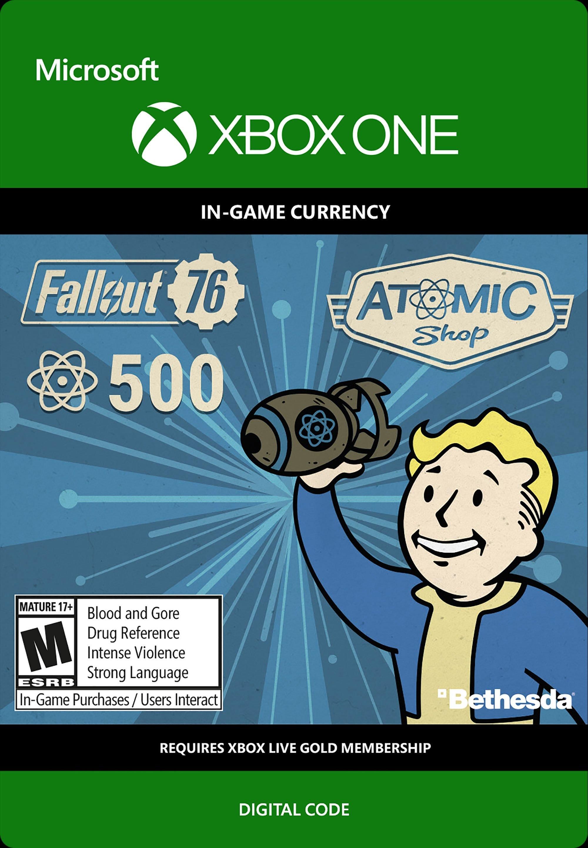 Fallout 76: 500 Atoms