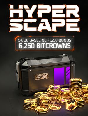 Hyper Scape - 6250 Bitcrowns Pack
