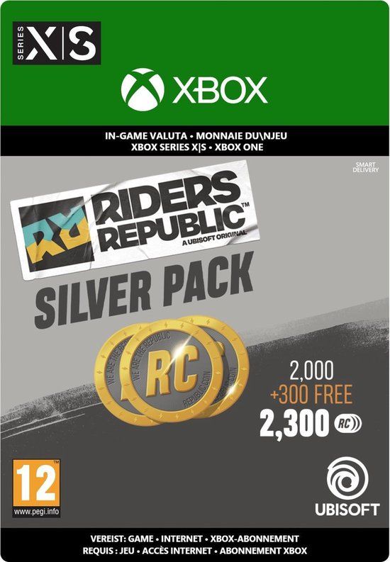 Riders Republic - Coins Silver Pack 2,300 Credits