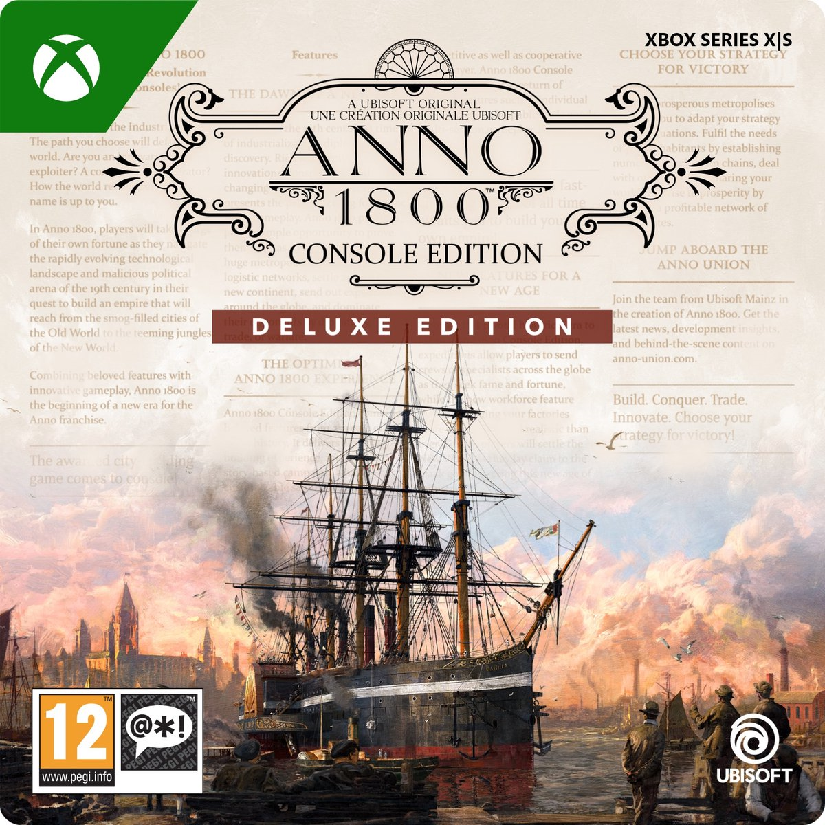 Anno 1800 - Console Deluxe Edition - PRE-PURCHASE
