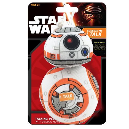 Star Wars : The Force Awakens BB-8 Clip-On Talking Plush