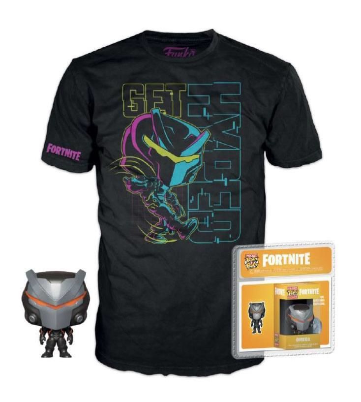 Funko Pocket Pop! & T-Shirt Fortnite Omega - Size M