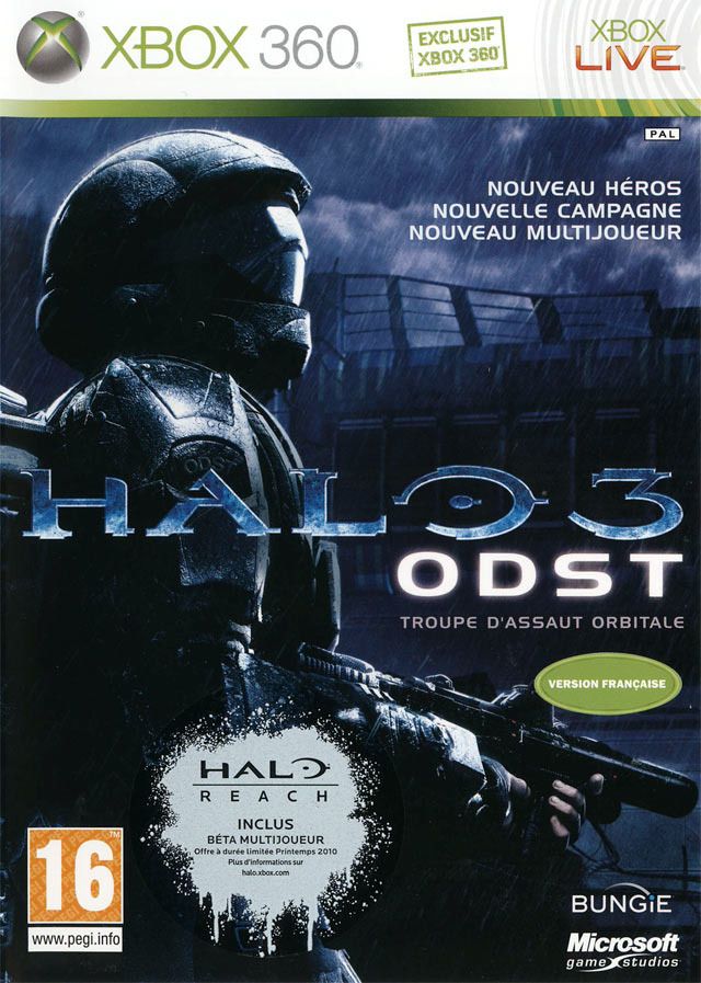 Halo 3 : ODST & beta halo reach