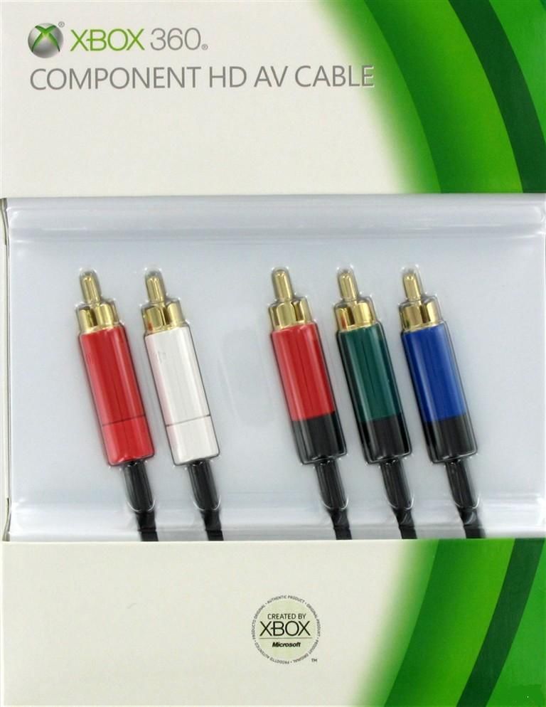 Xbox 360 Component HD AV Cable