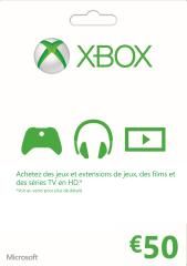 Xbox Live Gift Card 50€