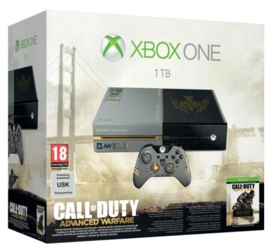 Xbox One 1TB Black CoD Advanced Warfare Limited Edition