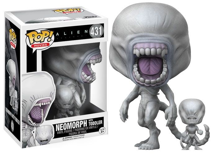 Funko Pop! Movies Alien Covenant Neomorph with Toddler