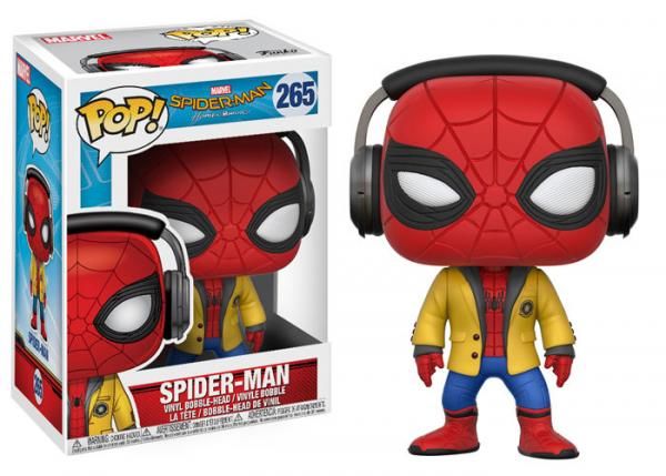 Funko Pop! Spider-Man Homecoming Spider-Man (with Headphones)