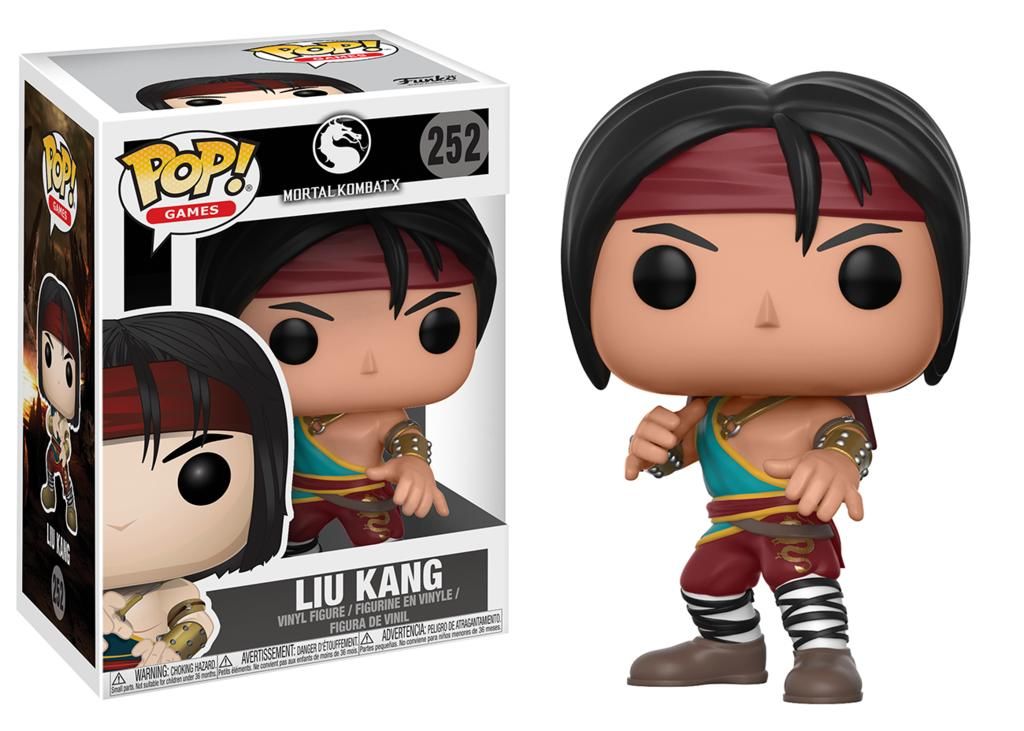 Funko Pop! Games Mortal Kombat X Liu Kang
