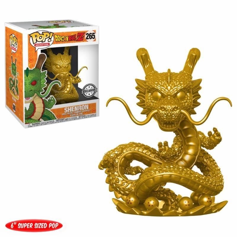 Funko Pop! Animation Dragon Ball Z Shenron (Gold) 6\"