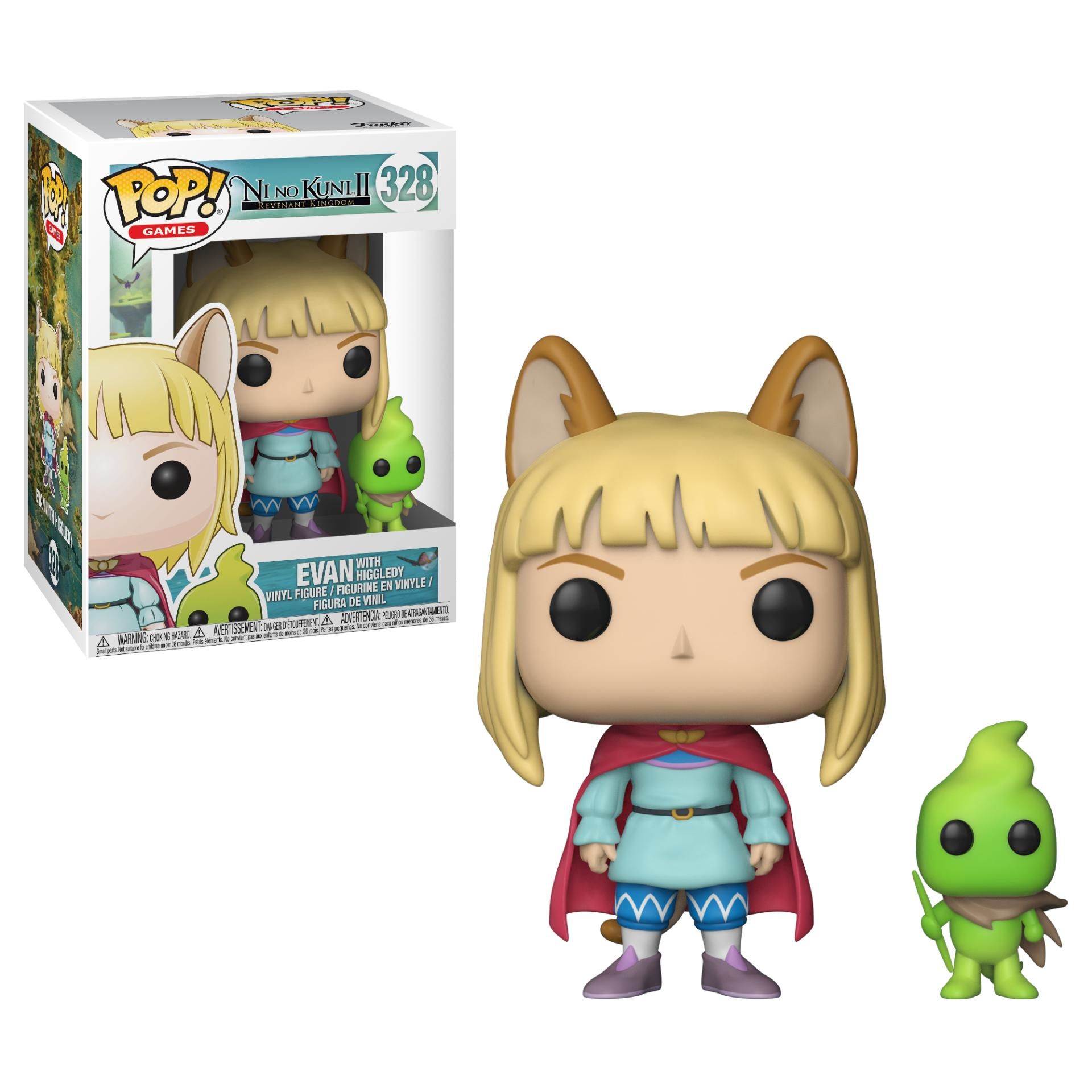 Funko Pop! Games Ni no Kuni II Evan with Higgledy