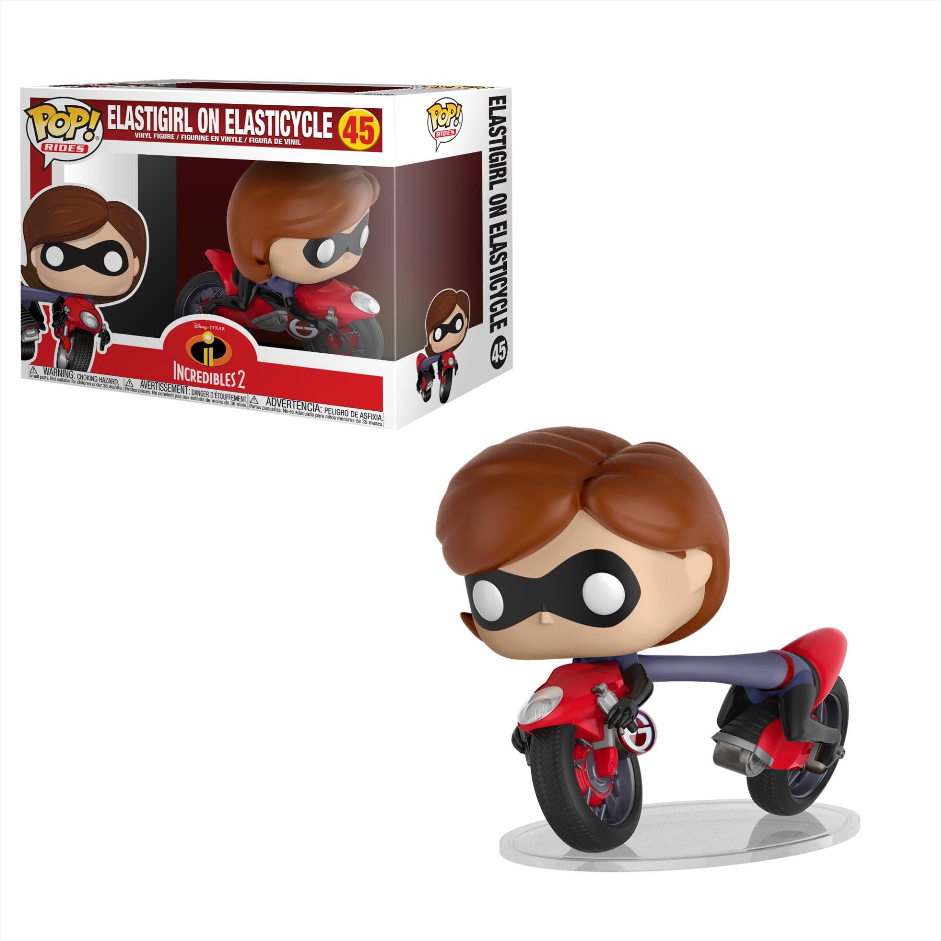Funko Pop! Rides Incredibles 2 Elastigirl on Elasticycle