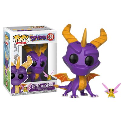 Funko Pop! Games Spyro the Dragon Spyro and Sparx