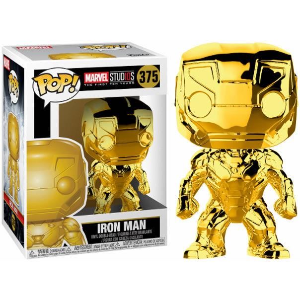Funko Pop! Marvel Studios 10th Anniversary Iron Man (Chrome)