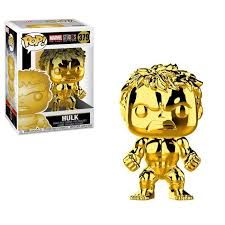 Funko Pop! Marvel Studios 10th Anniversary Hulk Chrome