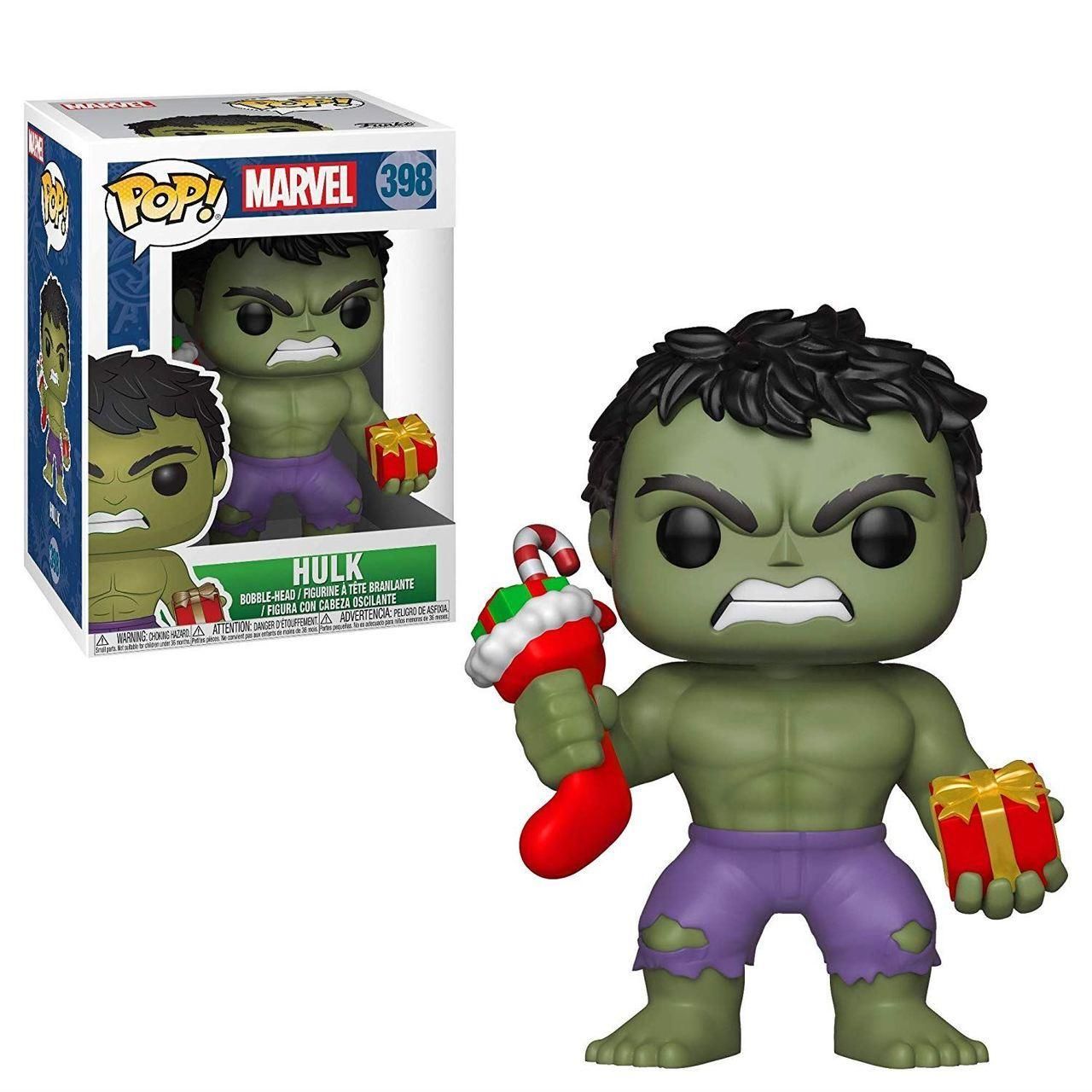 Funko Pop! Marvel Holiday Hulk (with Stocking & Plush)